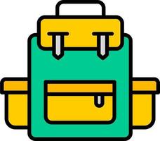 Backpack Vector Icon