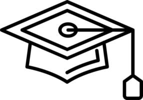 Graduation Cap Vector Icon