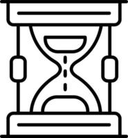 icono de vector de reloj de arena