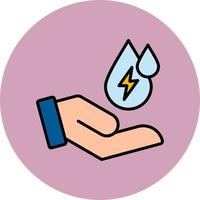 Water Energy Vector Icon