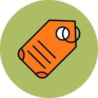 Tagged Vector Icon