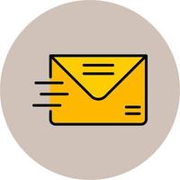 icono de vector de correo