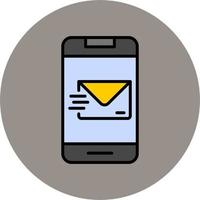 Phone Email Vector Icon