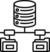 Folder Network Vector Icon