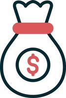 Money Bag Vector Icon