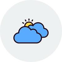 Cloudy Vector Icon