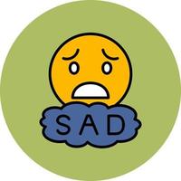 Sad smiley icon Stock Vector by ©get4net 159645978