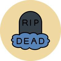 Dead Vector Icon