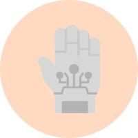 Robotic Hand Vector Icon