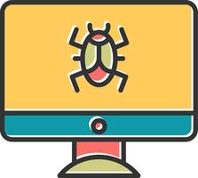 Virus Detective Vector Icon