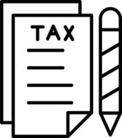 Tax Vector Icon