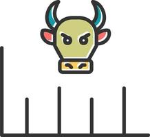 Bull Market Vector Icon