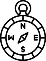 Compass Vector Icon