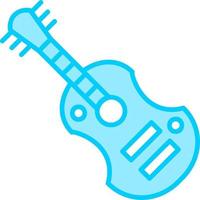 icono de vector de guitarra