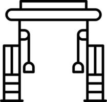 cable Transversal vector icono