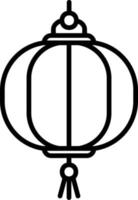 Paper Lantern Vector Icon