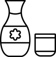 Sake Vector Icon