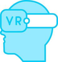 Virtual Reality Glasses Vector Icon