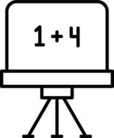 Chalkboard Vector Icon