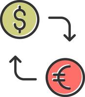 Currency Exchange Vector Icon