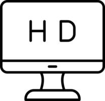 High Definition Vector Icon