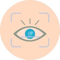 Retinal Scan Vector Icon