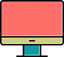 Desktop Vector Icon