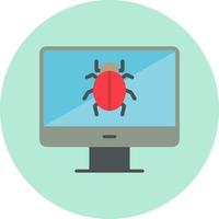 Computer Virus Vector Icon