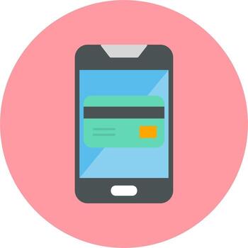 icono de vector de método de pago