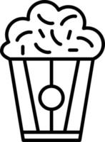 Popcorn Vector Icon