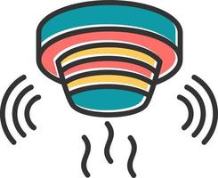 Smoke Detector Vector Icon