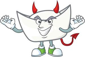 Chinese white ingot mascot vector