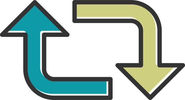 icono de vector de bucle