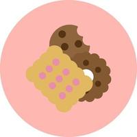 Mix Biscuits Vector Icon