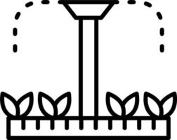 Sprinklers Plants Vector Icon