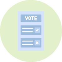 Ballot Vector Icon