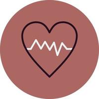 Heart Beat Vector Icon