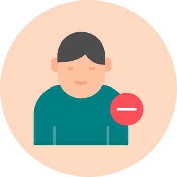 Remove User Vector Icon