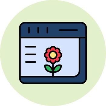 Web Browser Vector Icon