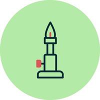 Bunsen Burner Vector Icon