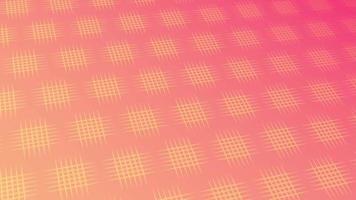 animated abstract pattern with geometric elements in pink-gold tones gradient background video