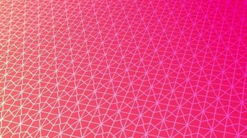 animated abstract pattern with geometric elements in pink-gold tones gradient background video