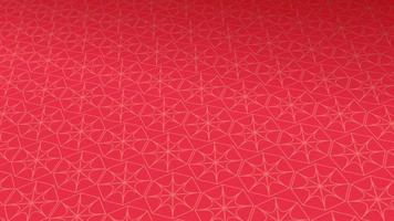 animated abstract pattern with geometric elements in red tones gradient background video