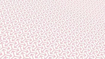 animated abstract pattern with geometric elements in pink tones gradient background video