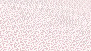 animated abstract pattern with geometric elements in pink tones gradient background video