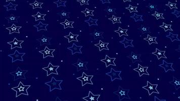 Blue Stars Background Stock Video Footage for Free Download