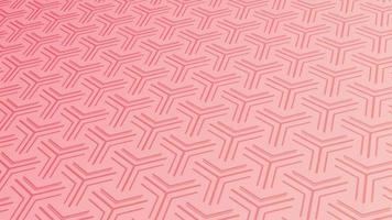 animated abstract pattern with geometric elements in pink tones gradient background video