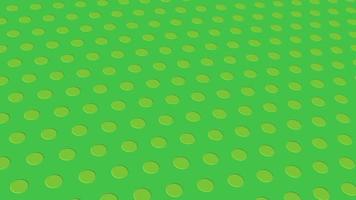 Animated abstract pattern with geometric elements in green tones. gradient background video