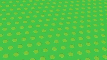 Animated abstract pattern with geometric elements in green tones. gradient background video