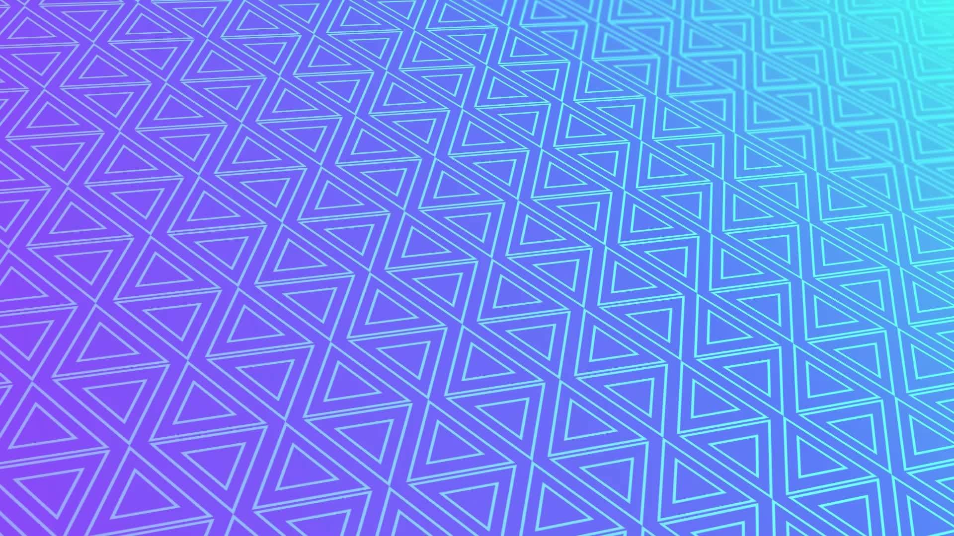 animated abstract pattern with geometric elements in blue tones